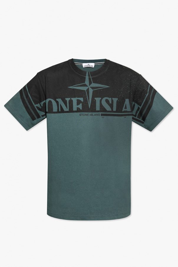 Stone Island - Embroidered Logo T-shirt | HBX - Globally